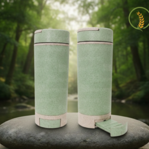 Mug Ecológico Porta Celular de Fibra de Trigo