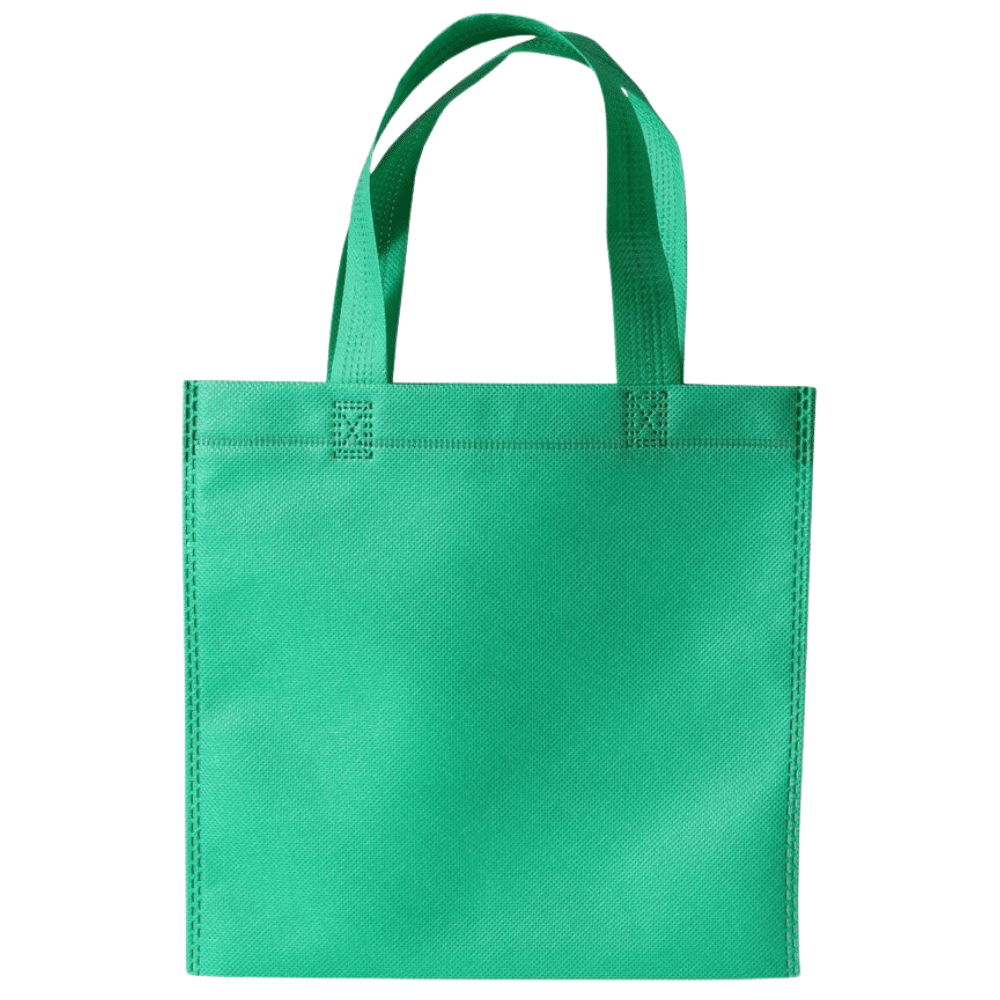 bolsa plana de notex color verde